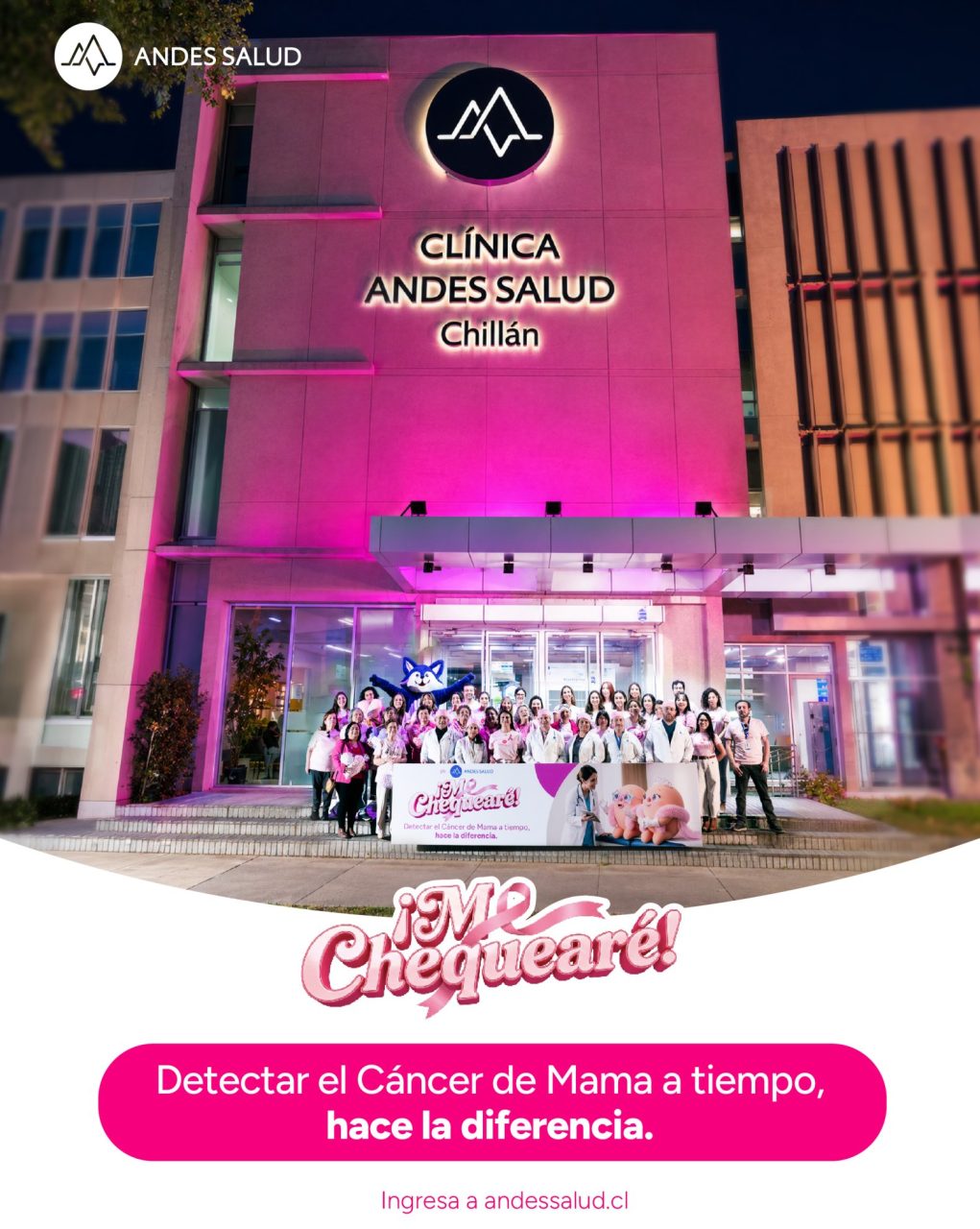 Foto cáncer de mama Andes Salud Chillán