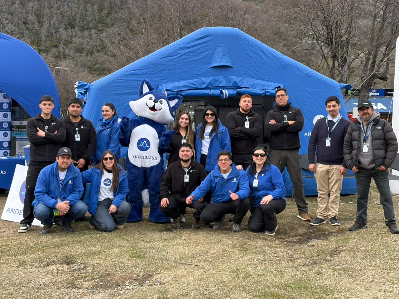 Medicina Preventiva Andes Salud Chillán en Gran Fondo Nevados